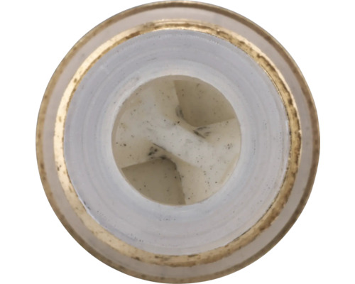 Pohled shora na ventilovou vložku