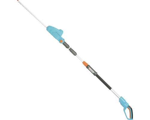 Akumulátorové nůžky na větve Gardena s teleskopickou tyčí pro prořezávání stromů