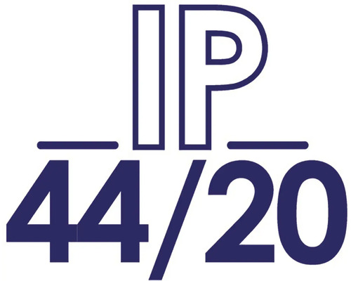 Stupeň krytí IP44/20