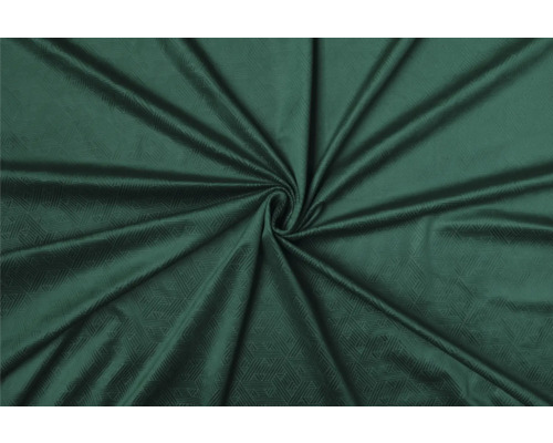 Dekorační látka s geometrickým vzorem, nařasená