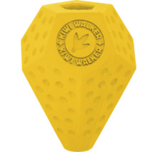 Žlutá hračka pro psy Kiwi Walker ve tvaru diamantu s nopky
