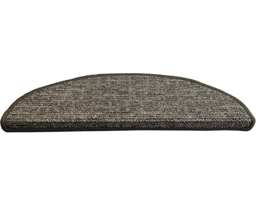 Půlkulatá textilní rohožka na schody