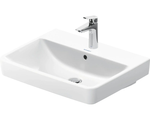 Umyvadlo z sanitární keramiky s vodovodní baterií