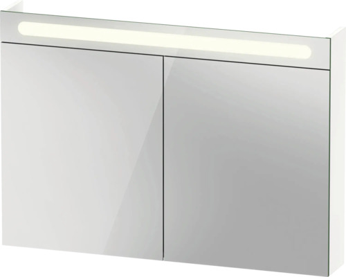 Zrcadlová skříňka s osvětlením a dvěma dvířky