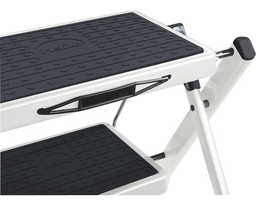 Detailní pohled na schůdky se dvěma stupni