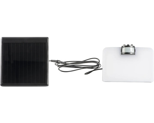 Solární lampa s panelem a pohybovým senzorem