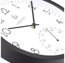 Nástěnné hodiny Nextime s teploměrem
