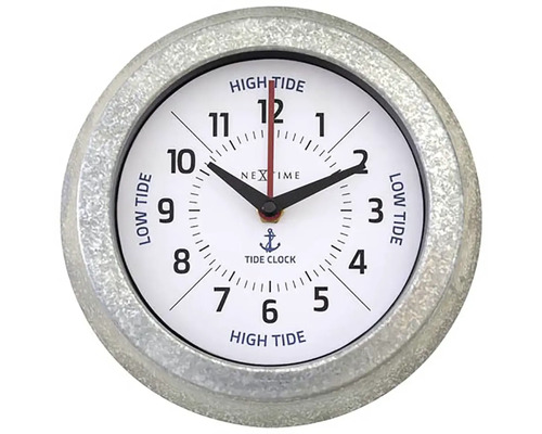 Nextime Tide Clock přílivové hodiny s kovovým rámem