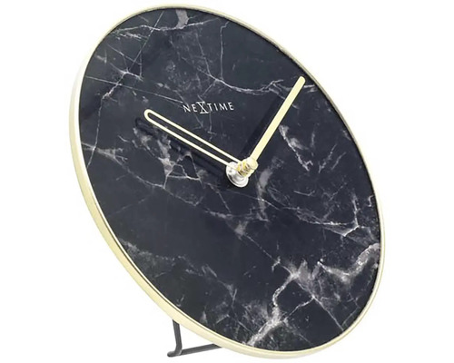 Stolní hodiny Nextime Ø 20 cm Marble