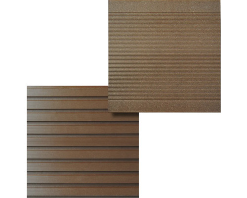 Kompozitní terasová prkna s rýhovaným povrchem