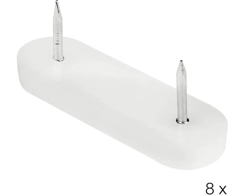 Osm hřebíkových desek pro zavěšení předmětů