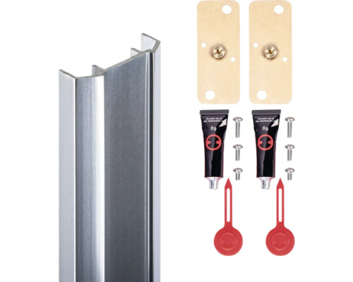 Hliníkový profil včetně montážního materiálu