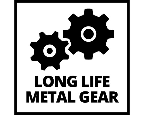 Symbol dlouhé životnosti kovového převodu