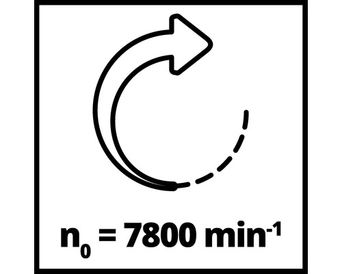 Symbol 7800 otáček za minutu