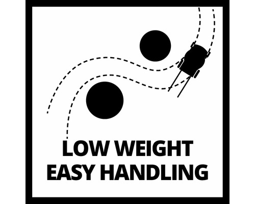 Symbol nízké hmotnosti a snadné manipulace