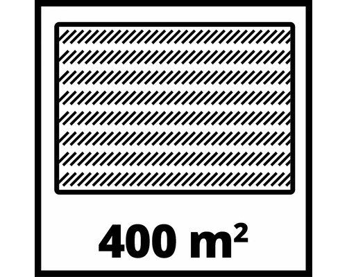 Vhodné pro plochy do 400 metrů čtverečních
