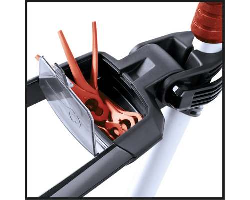 Plastové nože pro vyžínače v úložném boxu