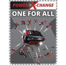 Baterie Einhell Power X-Change s různým nářadím a zahradní technikou