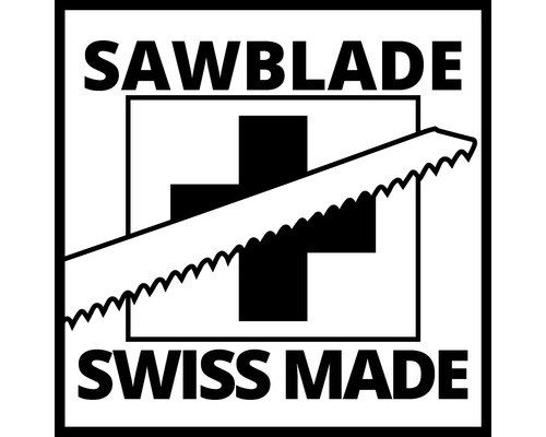 Označení pilového listu Swiss Made