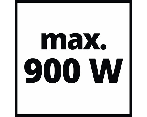 Maximální výkon 900 wattů