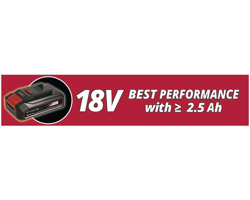 Baterie Einhell 18 V s nejlepším výkonem od 2,5 ampérhodin