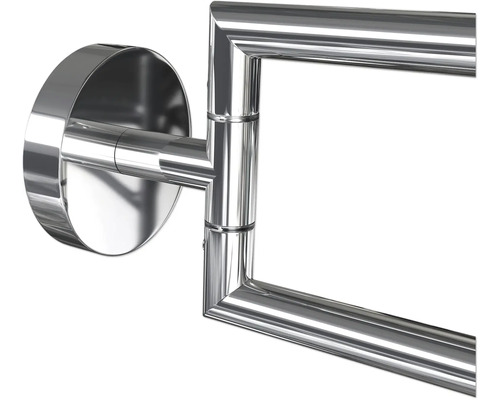 Otočný držák na ručníky z kovu pro montáž na stěnu