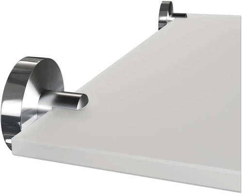 Skleněná police s držáky