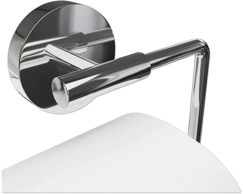 Kovový držák toaletního papíru pro montáž na stěnu