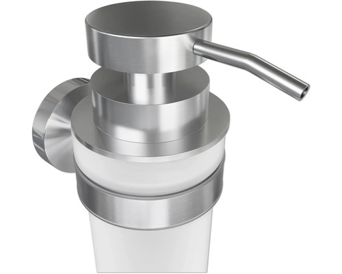 Nástěnný dávkovač mýdla z nerezové oceli a plastu