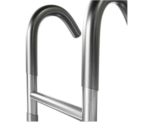 Detail nerezového žebříku