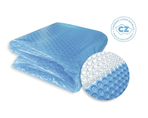 Bublinková krycí plachta na bazén s pečetí Vyrobeno v České republice