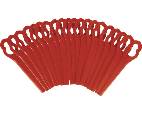 Několik plastových nožů pro vyžínače