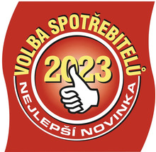 Volba spotřebitelů Nejlepší novinka 2023 pečeť