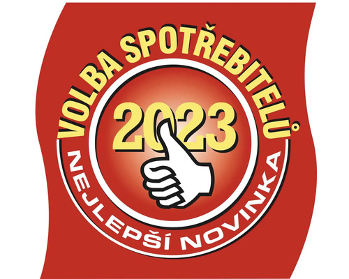 Volba spotřebitelů Nejlepší novinka 2023 pečeť