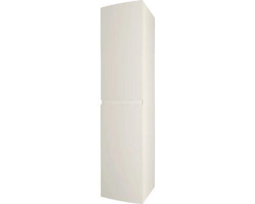 Vysoká koupelnová skříňka se dvěma přihrádkami