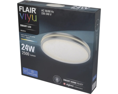 Balení stropního Smart LED světla Flair Viyu 24 W