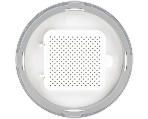 Vzduchový filtr s perforovaným vzorem v kruhovém pouzdře