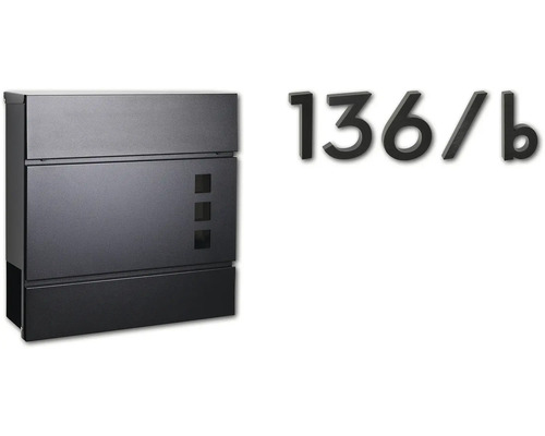 Poštovní schránka s číslem domu 136/b