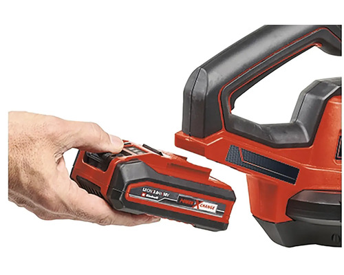 Jednoruční akumulátorový fukar na listí s akumulátorem Einhell Power X-Change