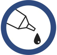 Symbol pro přesné dávkování s kapátkem