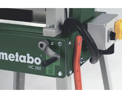 Detailní pohled na hoblovku Metabo HC 260