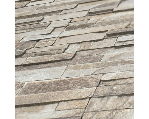 Tapeta se vzhledem kamene s horizontálním vzorem