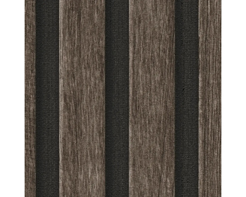 Detail akustického panelu na stěnu s dřevěným vzhledem