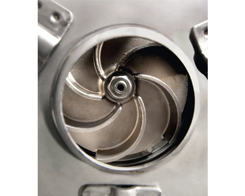 Vnitřní pohled na čerpadlo s oběžným kolem