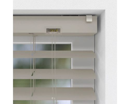 Detail horizontální žaluzie na okně