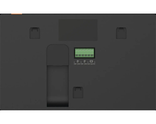 Zadní strana elektronického zařízení s konektory