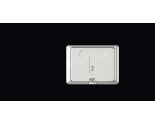 Obdélníkový krycí rám s výřezem ve tvaru T