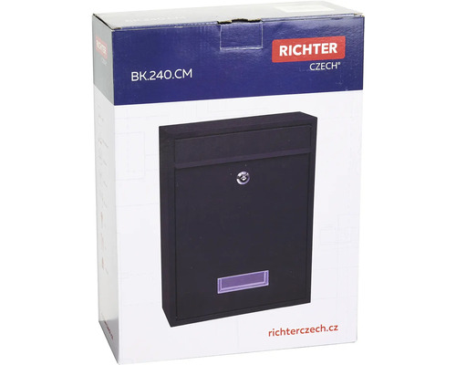 Balení poštovní schránky Richter Czech