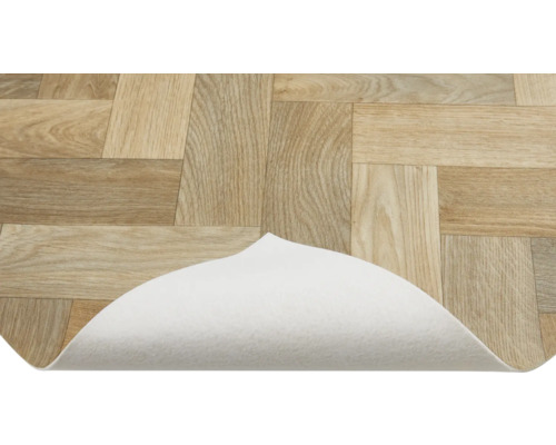 Vinylová podlaha s dřevěným vzhledem a filcovým podkladem