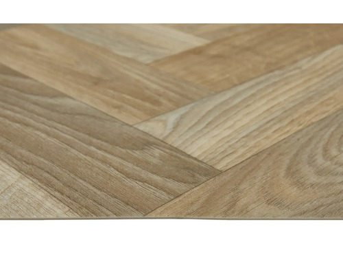 Vinylová podlaha se vzorem rybí kosti